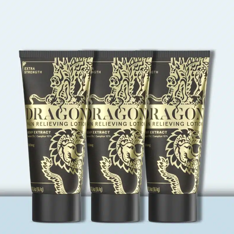 Dragon Pain Relieving Lotion - Extra Strength 3.4oz - Pack of 3