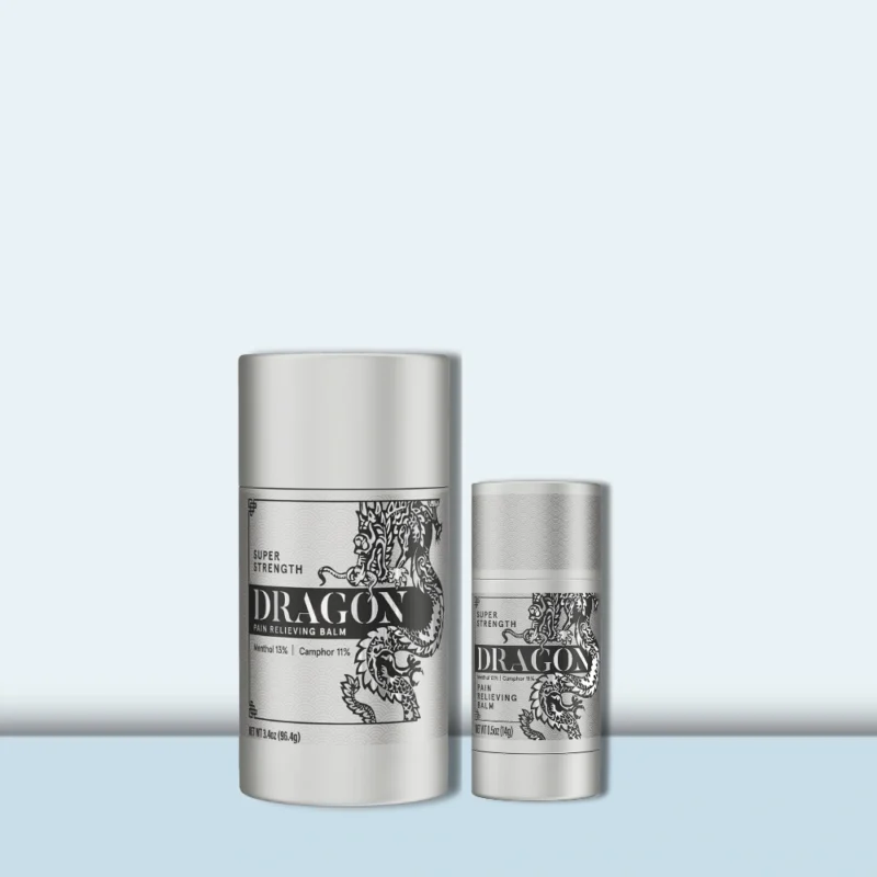Dragon Pain Relieving Balm Roll Up Combo Terpene Blend - Roll Up & Travel Size