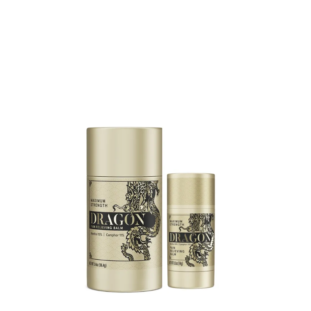Dragon Pain Relieving Gold Bundle Full Spectrum - Roll Up & Travel Size