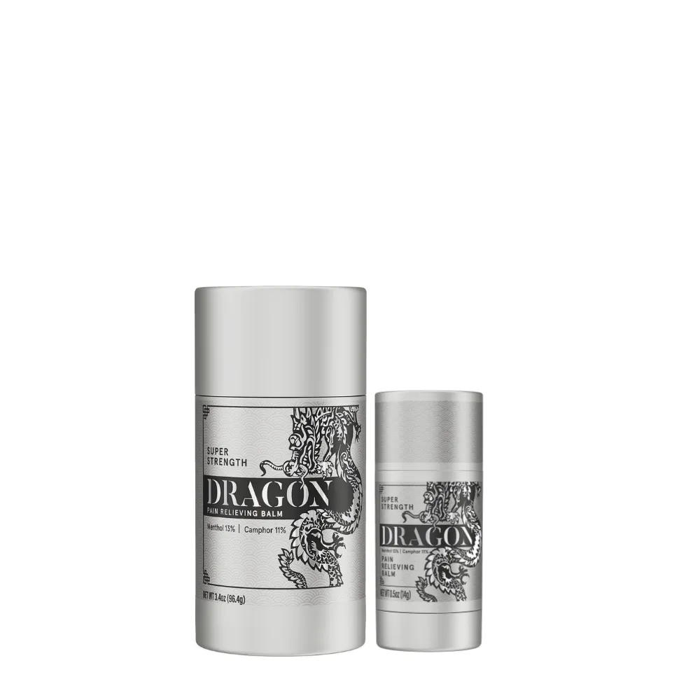 Dragon Pain Relieving Balm Roll Up Combo Terpene Blend - Roll Up & Travel Size